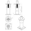PKHD250140S PILARIKENKÄ Heavy Duty säädettävä 250-300 mm ZiNiP