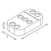 TOP-OV100 PIILOKIINNIKE 100x104x20 10 kpl/ltk