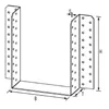 165x198 N-PALKKIKENKÄ TYP 05 165x197,5x2,0 15kpl/ltk