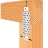 NAULAUSLEVY 40X120X2,0 100 kpl/ltk