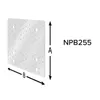 NPB255 NAULAUSLEVY 255x214x3,0 10kpl/ltk